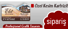 özel kesimli laklı kabartmalı kartvizit