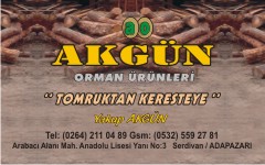 ağaç kartvizitleri, akgün orman ürünleri