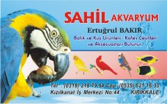 akvaryum kartvizitleri, sahil akvaryum