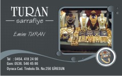 altın kartvizitleri, turan sarrafiye
