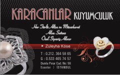 altın kartvizitleri, karacanlar kuyumculuk