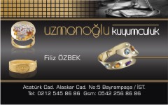 altın kartvizitleri, filiz kuyumculuk