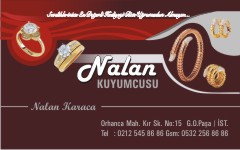 altın kartvizitleri, nalan kuyumucusu