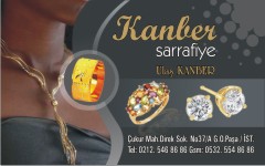 altın kartvizitleri, kanber sarrafiye