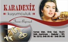 altın kartvizitleri, karadeniz kuyumculuk