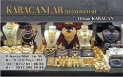 altın kartvizitleri, karacanlar kuyumculuk
