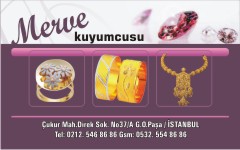 altın kartvizitleri, merve kuyumcusu