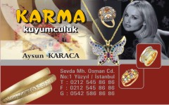 altın kartvizitleri, karma kuyumcusu