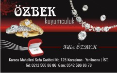 altın kartvizitleri, özbek kuyumculuk