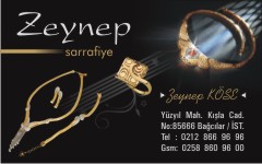 altın kartvizitleri, zeynep kuyumculuk