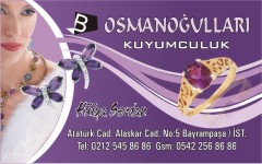 altın kartvizitleri, osmanoğulları kuyumculuk