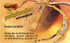 altın kartvizitleri, çalışkanlar kuyumculuk