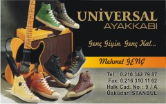 ayakkabı kartvizitleri, universal ayakkabı