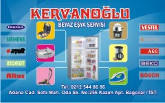 beyazeşya kartvizitleri, kervanoğlu beyaz eşya servisi