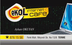 bilgisayar kartvizitleri, ekol internet cafe