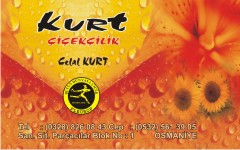 çiçek kartvizitleri, kurt çiçekçilik