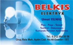 elektrik kartvizitleri, belkıs elektrik