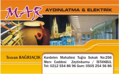 mar aydınlatma ve elektrik