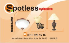 elektrik kartvizitleri, spotless aydınlatma