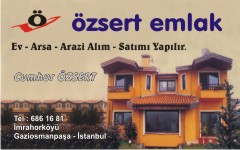 emlak kartvizitleri, özsert emlak