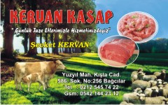 kasap kartvizitleri, keruan kasap
