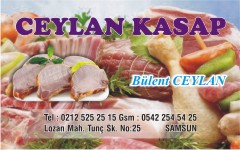 kasap kartvizitleri, ceylan kasabı