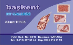 kasap kartvizitleri, başkent et galerisi