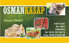 kasap kartvizitleri, osman kasap