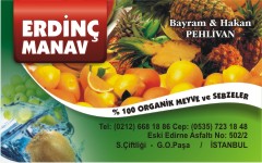 manav kartvizitleri, erdinç manav