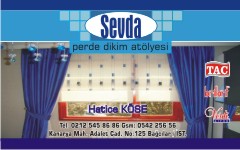 perde kartvizitleri, sevda perde dikim