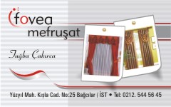 perde kartvizitleri, fovea mefruşat