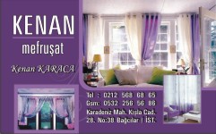 perde kartvizitleri, kenan mefruşat