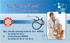 sağlık kartvizitleri, diş hekimi