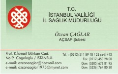 sağlık kartvizitleri, diş doktoru