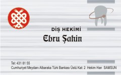 sağlık kartvizitleri, ebru şahin