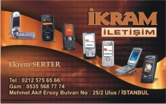 telekom kartvizitleri, ikram iletişim