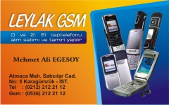 telekom kartvizitleri, leylak gsm