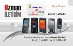telekom kartvizitleri, uzman iletişim