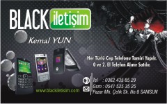 telekom kartvizitleri, black iletişim