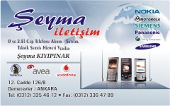 telekom kartvizitleri, şeyma iletişim