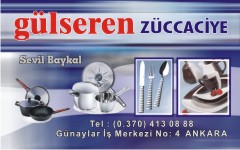 züccaciye kartvizitleri, gülseren züccaciye