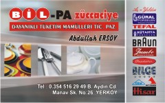 züccaciye kartvizitleri, bilpa züccaciye