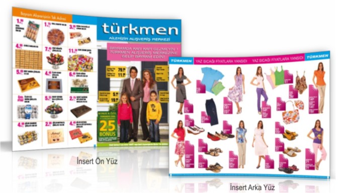 A3 insört 42 x 30 ölçülerinde