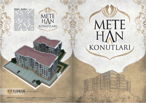 A3 çift yüz tek kırımlı broşürler (42 x 30)