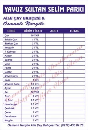 Adisyon evrak basımı