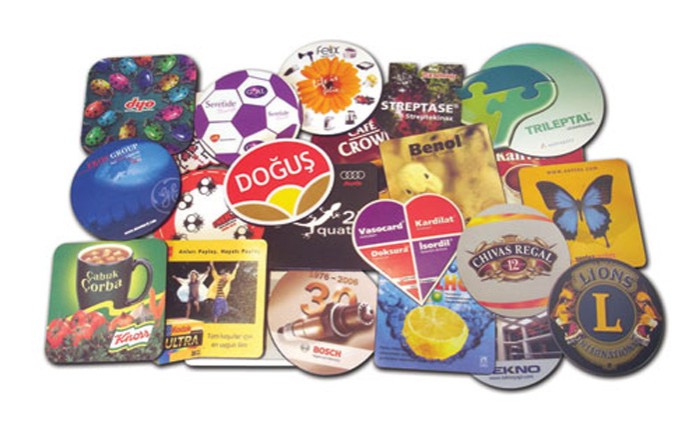 Baskılı çay altlığı