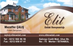 Çift Yönlü Mat Selefonlu Kartvizit