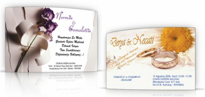Düğün davetiyeleri