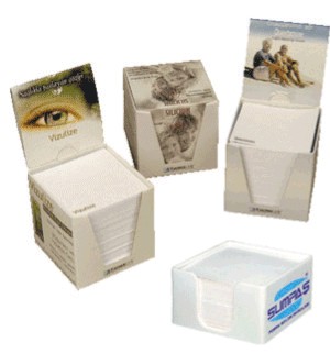 Küp bloknotlar (8 x 8)