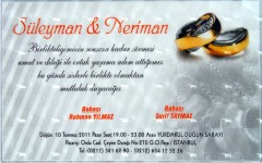 Lensli (Mercekli) Kartvizit